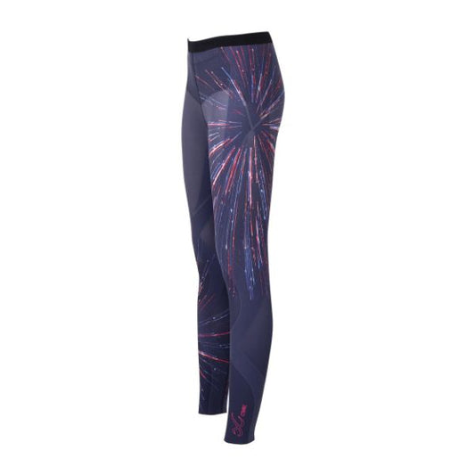 CW-X Generator Revolution Compression Tights Women กางเกงกระชับกล้ามเนื้อ ผู้หญิง รุ่น IC903W สี RE